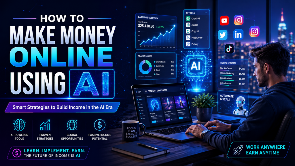 How to Make Money Online using Ai